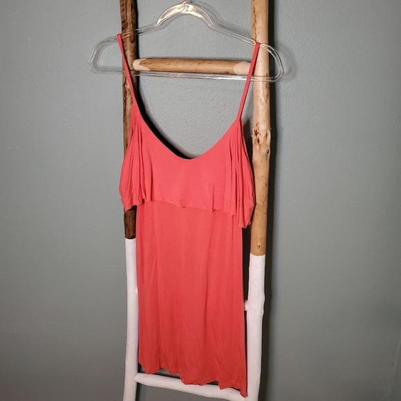 Pins and Needles Knit ruffle top dress - Picture 1 of 12